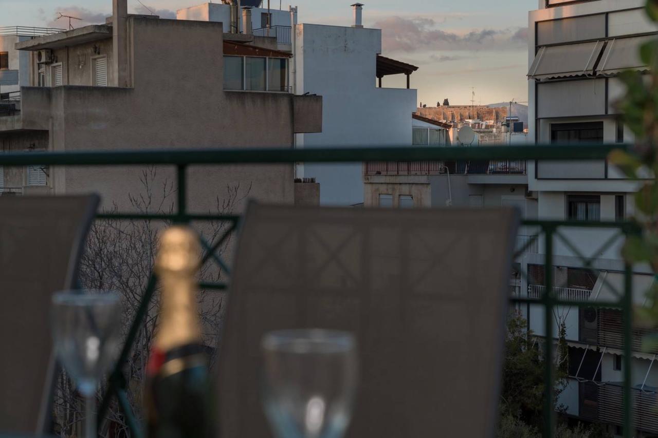 Apartmán Penthouse With Acropolis View 8Ppl, 140Sqm Atény Exteriér fotografie
